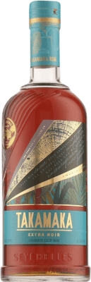 34,95 € Kostenloser Versand | Rum Takamaka St. Andre Extra Noir Seychellen Flasche 70 cl