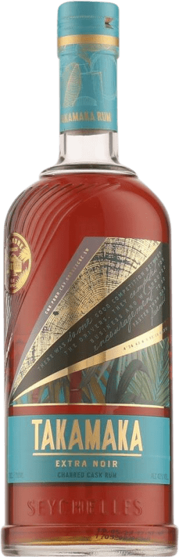 45,95 € Envío gratis | Ron Takamaka Saint Andre Extra, Noir — Negro Seychelles 70 cl