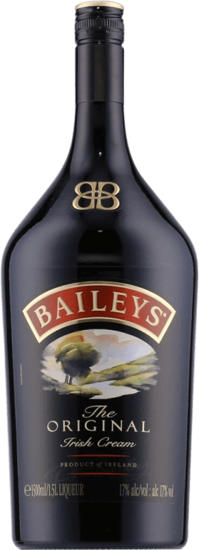 45,95 € 送料無料 | リキュールクリーム Baileys Irish Cream The Original Irish アイルランド 特別なボトル 1,5 L
