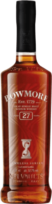 2 469,95 € Envio grátis | Whisky Single Malt Morrison's Bowmore Timeless Series Islay Reino Unido 27 Anos Garrafa 70 cl