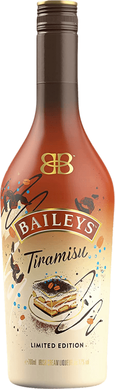 17,95 € Kostenloser Versand | Cremelikör Baileys Irish Cream Tiramisu Limited Edition Irland Flasche 70 cl