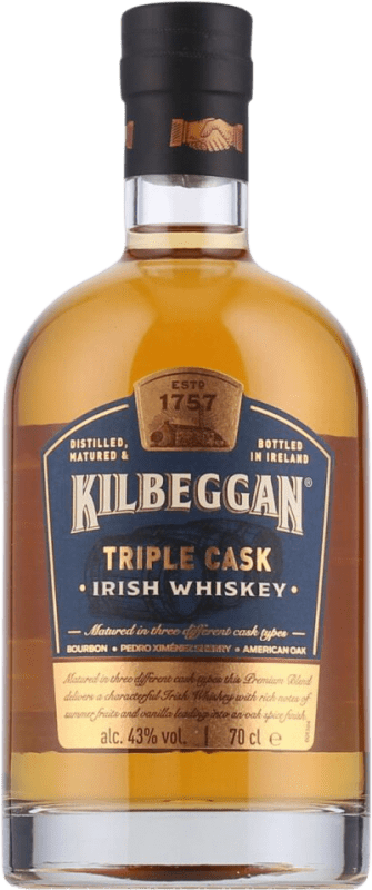 25,95 € 送料無料 | ブレンデッドウイスキー Kilbeggan Triple Cask — トリプルカスク アイルランド 70 cl