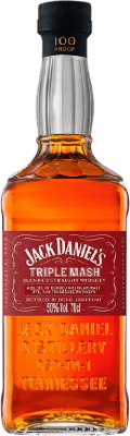 45,95 € Spedizione Gratuita | Whisky Bourbon Jack Daniel's Triple Mash Triple Malt, Blend, Straight Tennessee stati Uniti 70 cl