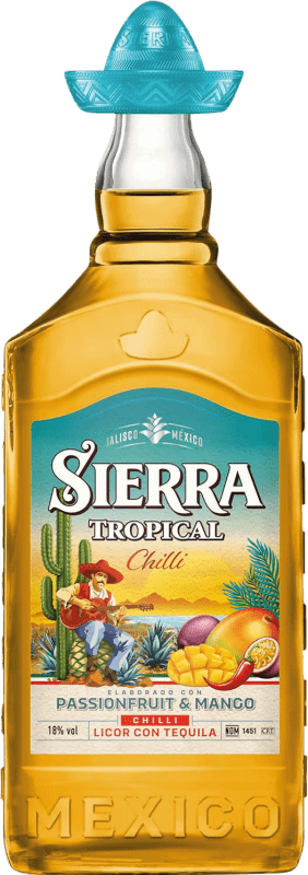 21,95 € Free Shipping | Tequila Sierra Jalisco Mexico 70 cl Red Hot Chilli, Passion Fruit, Mango, Tropical