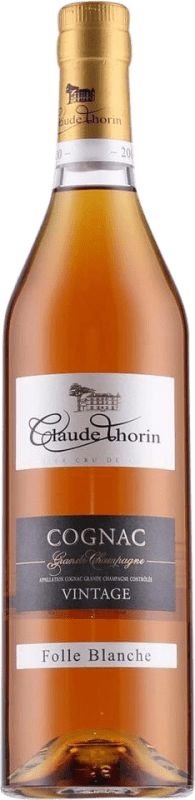 89,95 € Envío gratis | Coñac Claude Thorin Vintage Folle Blanche A.O.C. Cognac Francia Botella 70 cl