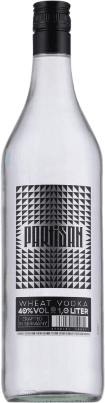 27,95 € Envío gratis | Vodka Partisan Wheat Alemania Botella 1 L