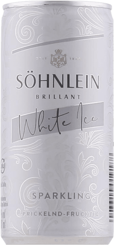 1,95 € 免费送货 | 白起泡酒 Söhnlein Brillant Ice 德国 罐 20 cl