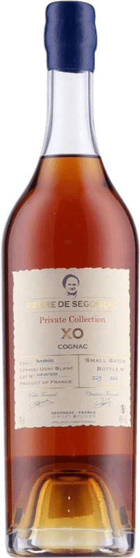 177,95 € Kostenloser Versand | Cognac Pierre de Segonzac Nº 3 Limitierte Edition, Private Kollektion XO Extra Old — Extra Gereift A.O.C. Cognac Frankreich 70 cl