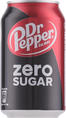 1,95 € Spedizione Gratuita | Bibite e Mixer Dr. Pepper Zero Sugar stati Uniti Lattina 33 cl