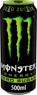 1,95 € Envío gratis | Refrescos Monster Energy Zero Sugar Irlanda Botella Medium 50 cl