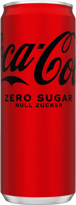 1,95 € Free Shipping | Soft Drinks & Mixers Coca-Cola Zero Germany Can 33 cl