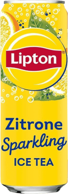 1,95 € Бесплатная доставка | Напитки и миксеры Lipton Zitrone Sparkling Ice Tea Германия Алюминиевая банка 33 cl