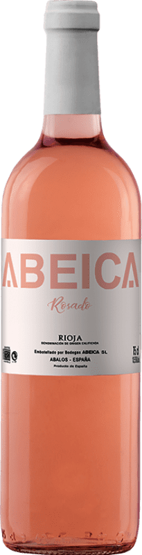 9,95 € Kostenloser Versand | Roséwein Abeica D.O.Ca. Rioja Spanien Garnacha — Grenache, Viura 75 cl