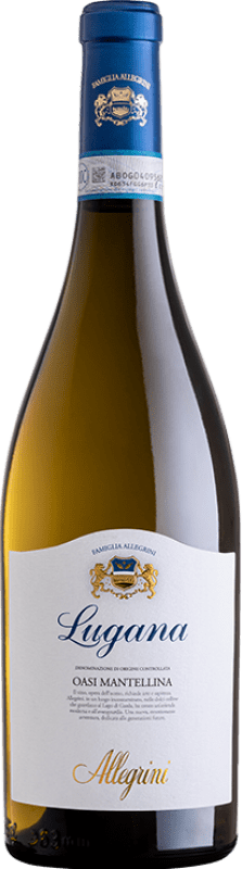 15,95 € 免费送货 | 白酒 Allegrini Lugana Oasi Mantellina Turbiana D.O.C. Lugana 意大利 瓶子 75 cl