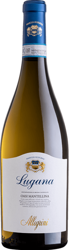 21,95 € Envio grátis | Vinho branco Allegrini Lugana Oasi Mantellina Turbiana D.O.C. Lugana Itália Garrafa 75 cl