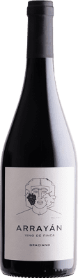 18,95 € Free Shipping | Red wine Arrayán D.O. Méntrida Spain Graciano Bottle 75 cl