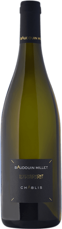 31,95 € 送料無料 | 白ワイン Baudouin Millet A.O.C. Chablis フランス Chardonnay ボトル 75 cl
