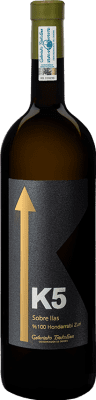 55,95 € Kostenloser Versand | Weißwein K5 Txakoli D.O. Getariako Txakolina Spanien Hondarribi Zuri Magnum-Flasche 1,5 L