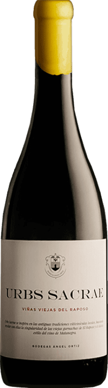 25,95 € Spedizione Gratuita | Vino Rosso Ángel Ortiz. Urbs Sacrae Rovere I.G.P. Vino de la Tierra de Extremadura Spagna Garnacha — Grenache Bottiglia 75 cl