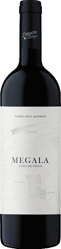 21,95 € Envío gratis | Vino tinto Enguera Megala D.O. Valencia Comunidad Valenciana España Tempranillo, Monastrell, Marselan Botella 75 cl