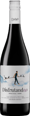 10,95 € 免费送货 | 红酒 Juan Gil Disfrutando 0,0 Tinto D.O. Jumilla 西班牙 Syrah, Monastrell 瓶子 75 cl 不含酒精