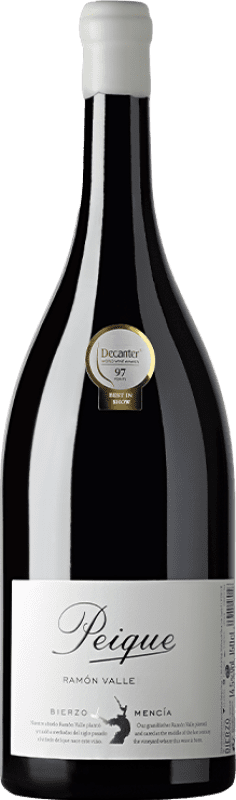 23,95 € Envoi gratuit | Vin rouge Peique Ramón Valle D.O. Bierzo Espagne Mencía Bouteille Magnum 1,5 L