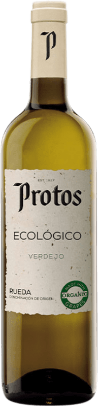 10,95 € Бесплатная доставка | Белое вино Protos Ecológico D.O. Rueda Испания Verdejo Органический бутылка 75 cl