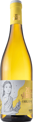 13,95 € Envio grátis | Vinho Branco Verdeal 20 de Abril D.O. Rueda Espanha Sauvignon Organic — Bio 75 cl