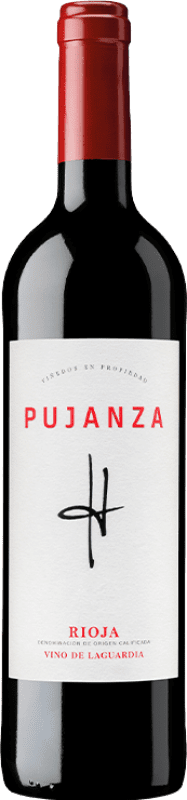 17,95 € Envío gratis | Vino Tinto Pujanza D.O.Ca. Rioja España Tempranillo 75 cl