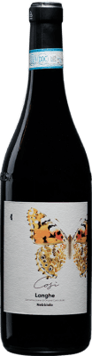 27,95 € Spedizione Gratuita | Vino rosso Camparo Così D.O.C. Langhe Italia Nebbiolo Bottiglia 75 cl