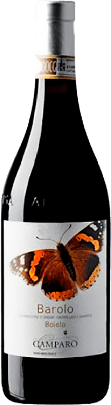 65,95 € Envio grátis | Vinho tinto Camparo Boiolo D.O.C.G. Barolo Itália Nebbiolo Garrafa 75 cl