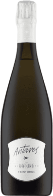 15,95 € Kostenloser Versand | Weißer Sekt Cantina Toblino Antares Brut Nature D.O.C. Trento Italien Chardonnay 75 cl