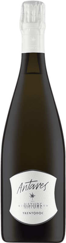29,95 € Envoi gratuit | Vin Mousseux Blanc Cantina Toblino Antares Brut Nature D.O.C. Trento Italie Chardonnay Bouteille 75 cl