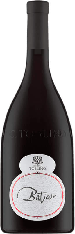 57,95 € Kostenloser Versand | Rotwein Cantina Toblino Baticòr Bio D.O.C. Trentino Italien Spätburgunder Flasche 75 cl