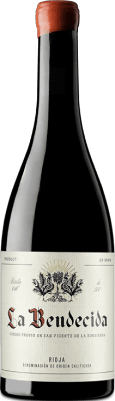 96,95 € Бесплатная доставка | Красное вино Carlos Sánchez La Bendecida D.O.Ca. Rioja Испания Tempranillo — Темпранильо, Garnacha — Гренаш, Viura — Виура 75 cl