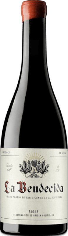 121,95 € Envío gratis | Vino tinto Carlos Sánchez La Bendecida D.O.Ca. Rioja España Tempranillo, Garnacha, Viura Botella 75 cl