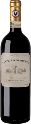 51,95 € Free Shipping | Red wine Castello di Meleto Gran Selezione D.O.C.G. Chianti Classico Italy Sangiovese Bottle 75 cl