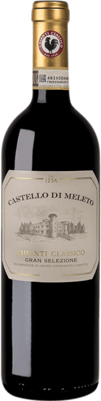 51,95 € Free Shipping | Red wine Castello di Meleto Gran Selezione D.O.C.G. Chianti Classico Italy Sangiovese Bottle 75 cl