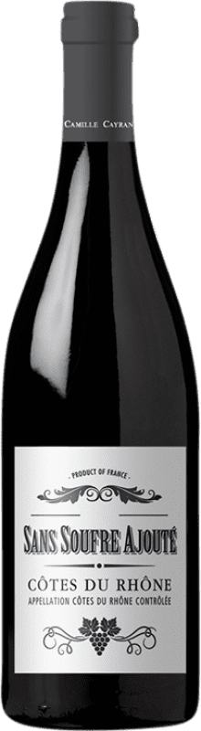 12,95 € Envoi gratuit | Vin Rouge Cave de Cairanne Camille Cayran Sans Soufre Ajouté A.O.C. Côtes du Rhône France Syrah, Garnacha — Grenache, Cariñena — Carignan Bouteille 75 cl