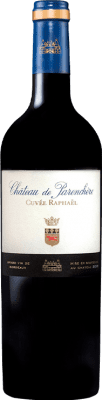 16,95 € Envio grátis | Vinho Tinto Château de Parenchère Raphael Cuvée, Superior A.O.C. Bordeaux França Merlot, Cabernet Sauvignon 75 cl