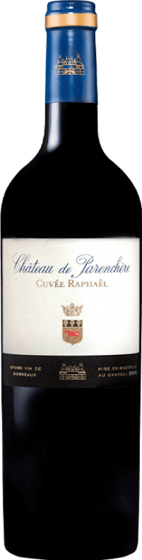 16,95 € 送料無料 | 赤ワイン Château de Parenchère Raphael Cuvée, 上級 A.O.C. Bordeaux フランス Merlot — メルロー, Cabernet Sauvignon — カベルネ・ソーヴィニヨン 75 cl