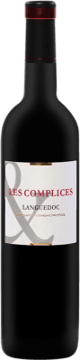 10,95 € Envio grátis | Vinho Tinto Château Puech-Haut Les Complices A.O.C. Languedoc França Syrah, Garnacha — Grenache 75 cl