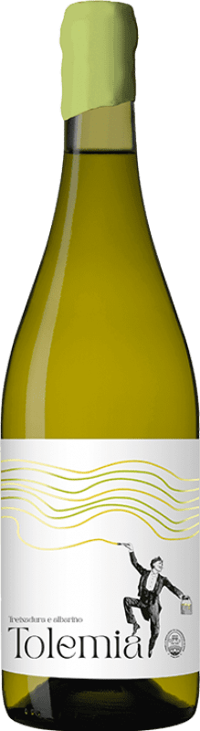 18,95 € Envio grátis | Vinho Branco Coca i Fitó Tolemia D.O. Ribeiro Espanha Treixadura, Albariño — Albarinho 75 cl
