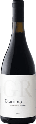 42,95 € 免费送货 | 红酒 Los Aguilares D.O. Sierras de Málaga 西班牙 Graciano 瓶子 75 cl