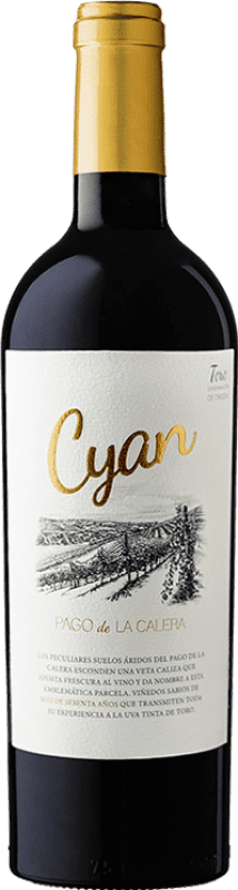 72,95 € Spedizione Gratuita | Vino Rosso Cyan Pago de la Calera Riserva D.O. Toro Spagna Tinta de Toro 75 cl