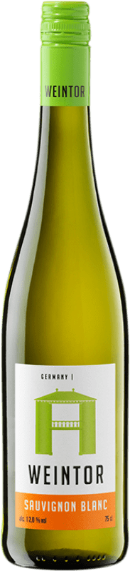 6,95 € Kostenloser Versand | Weißwein Die Weinmacher Weintor Q.b.A. Pfälz Deutschland Sauvignon Weiß Flasche 75 cl