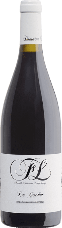 25,95 € Spedizione Gratuita | Vino rosso Domaine FL Le Cochet A.O.C. Anjou Francia Cabernet Sauvignon, Cabernet Franc Bottiglia 75 cl