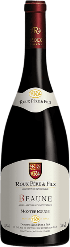 29,95 € Envío gratis | Vino tinto Domaine Roux Montée Rouge A.O.C. Beaune Francia Pinot Negro Botella 75 cl