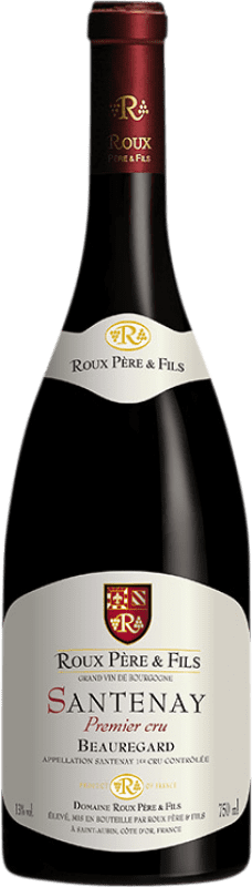 38,95 € Free Shipping | Red wine Domaine Roux Beauregard Premier Cru A.O.C. Santenay France Pinot Black Bottle 75 cl