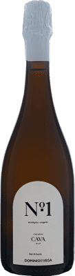 13,95 € Бесплатная доставка | Белое вино Dominio de la Vega Nº 1 D.O. Cava Испания Macabeo — Макабео 75 cl